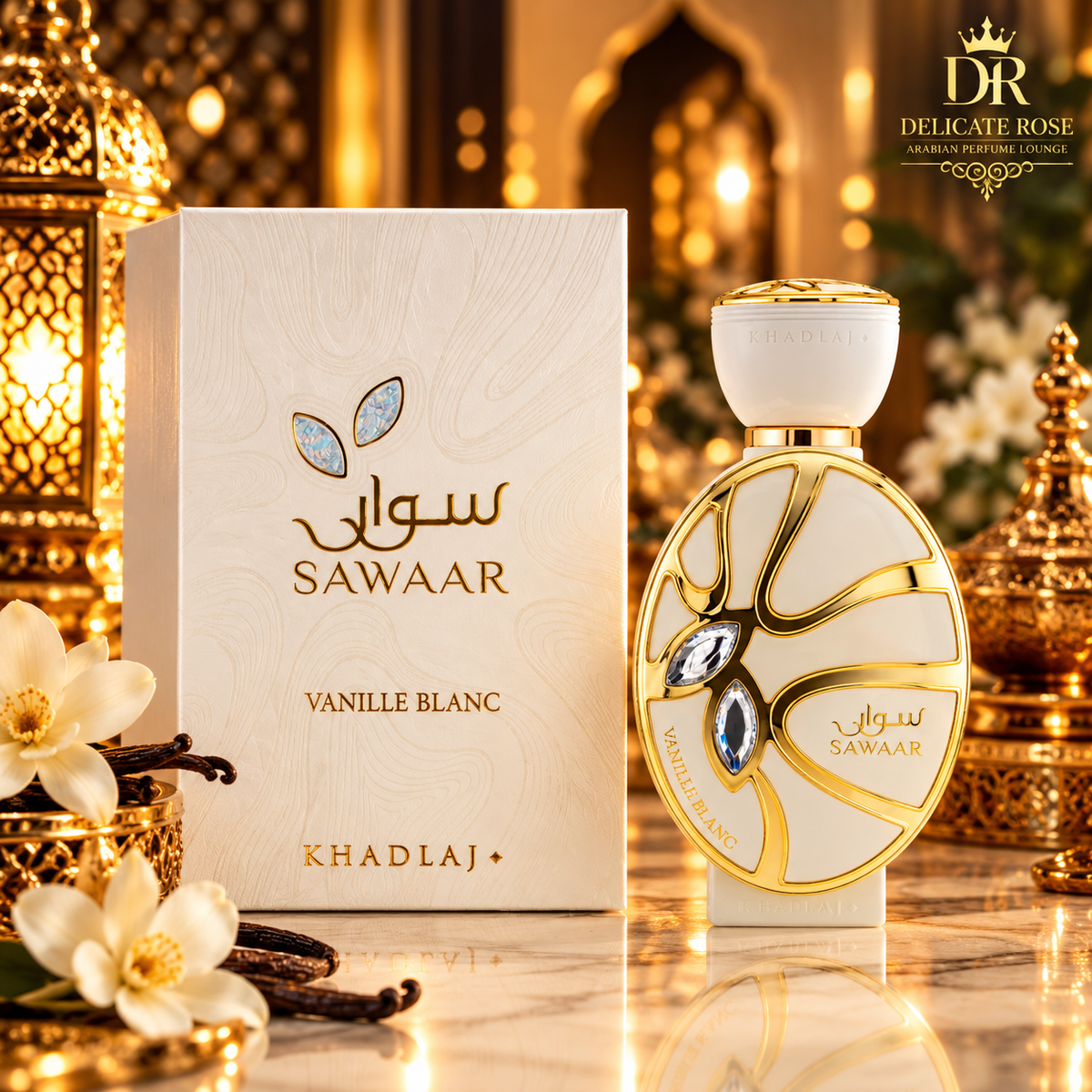 Sawaar Vanille Blanc - Khadlaj
