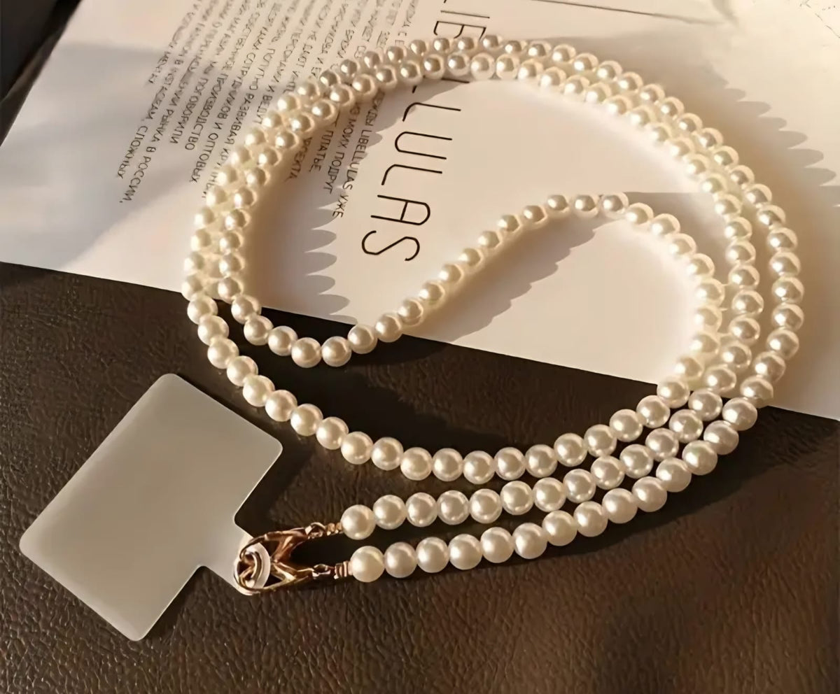 Pearl Phone Necklace