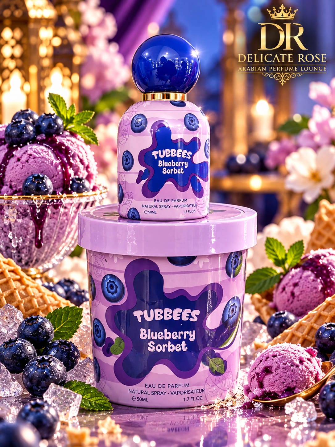 Blueberry Sorbet Tubbees 50ml Eau de Parfum