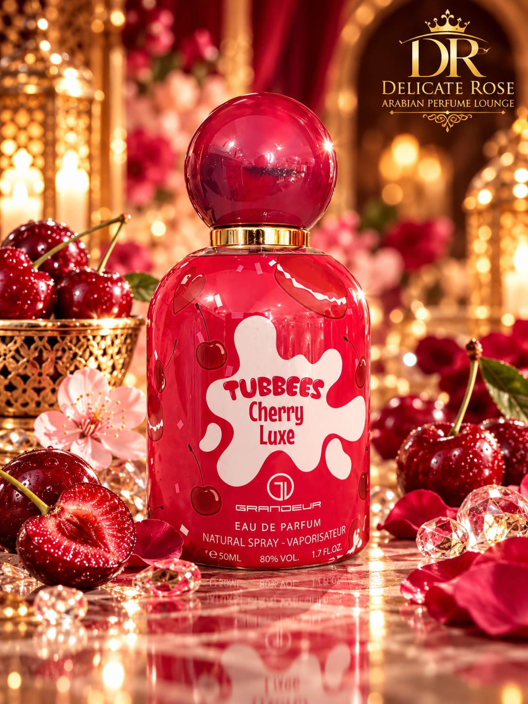 Cherry Luxe Tubbees 50ml Eau de Parfum