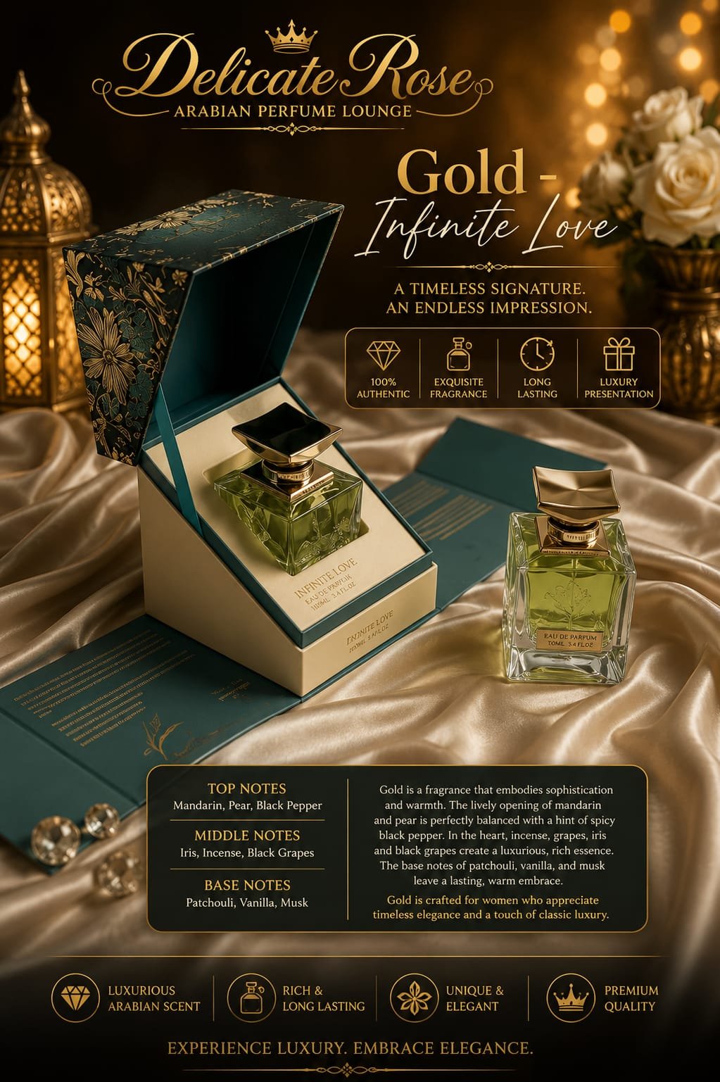 Infinite Love- Gold