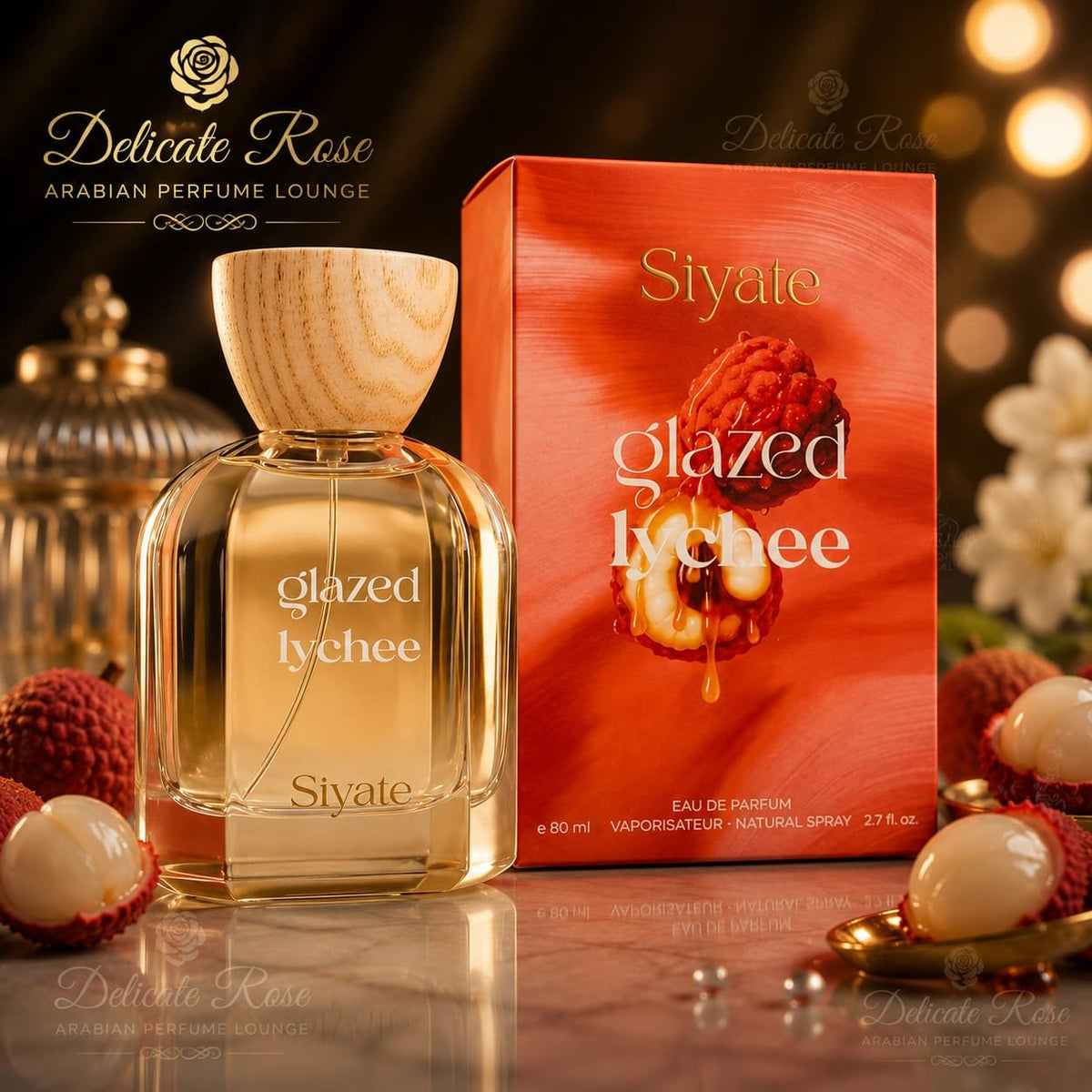 Glazd lychee- Siyate 80ml EAU de perfume