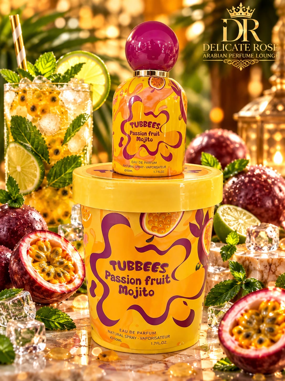 Passion Fruit Mojito Tubbees 50ml Eau de Parfum