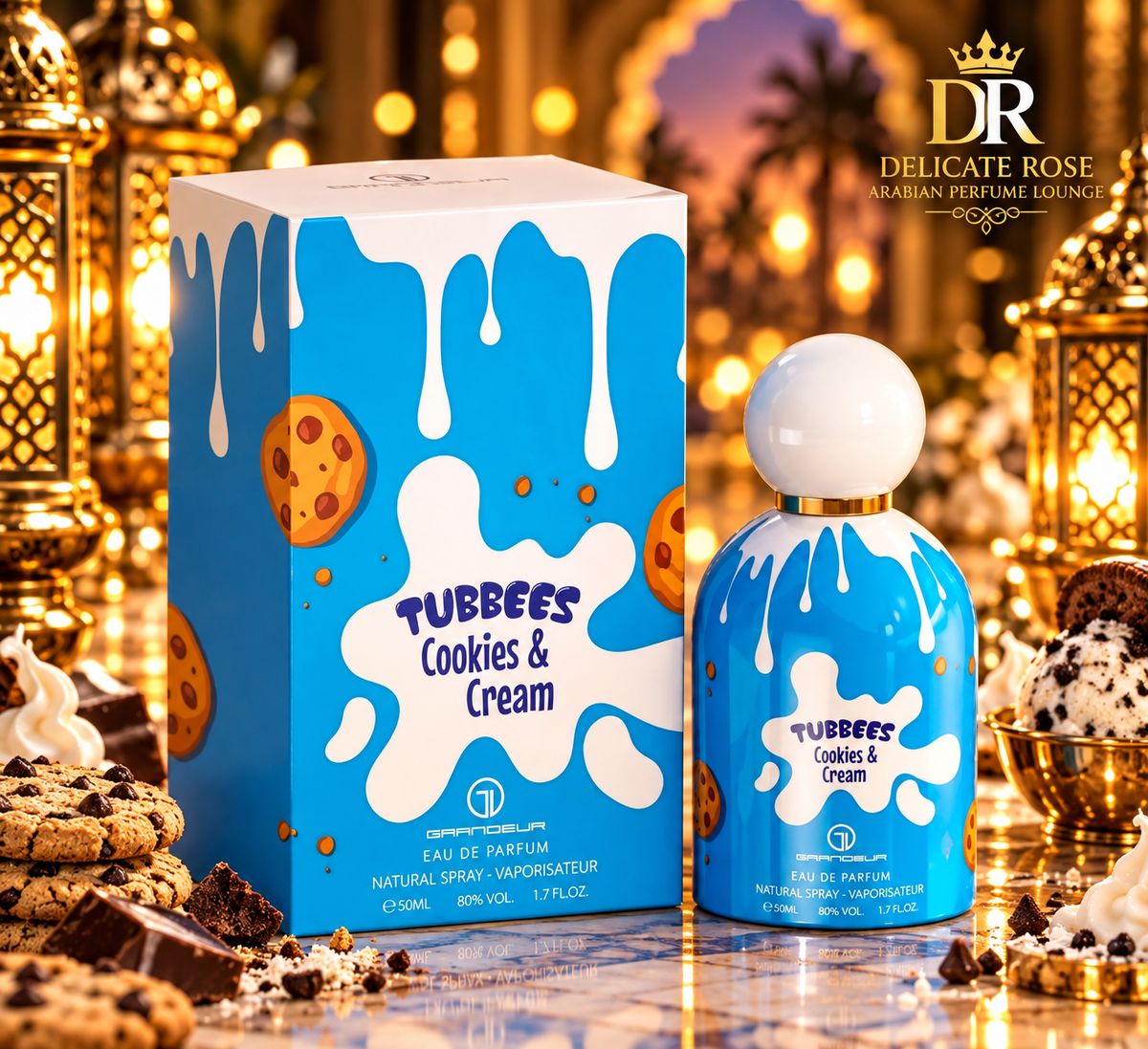 Cookies and Cream Tubbees 50ml Unisex Fragrance