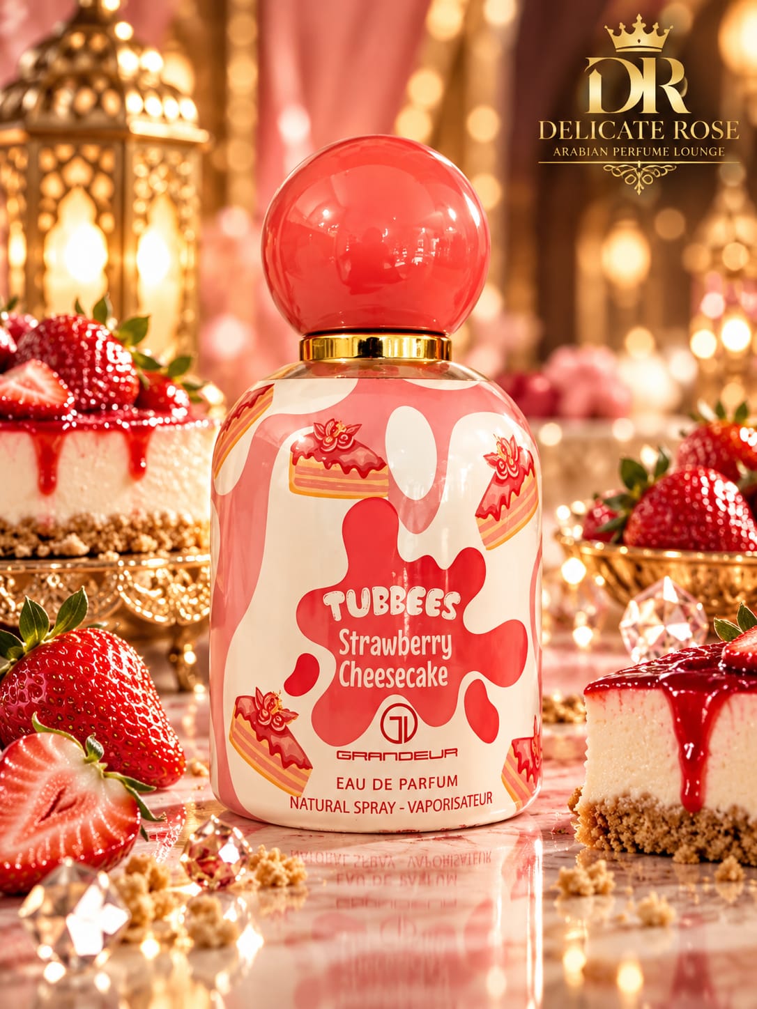 Strawberry Cheesecake Tubbees 50ml Eau de Parfum